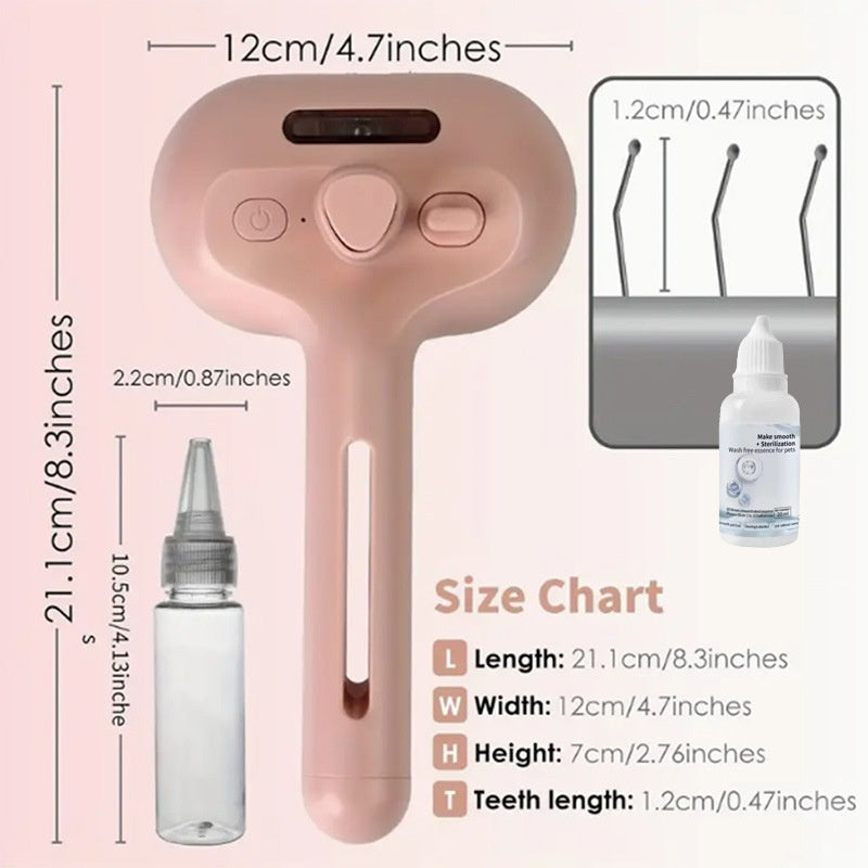 Pet Spray Grooming Comb & Pin Brush for Cats and Dogs