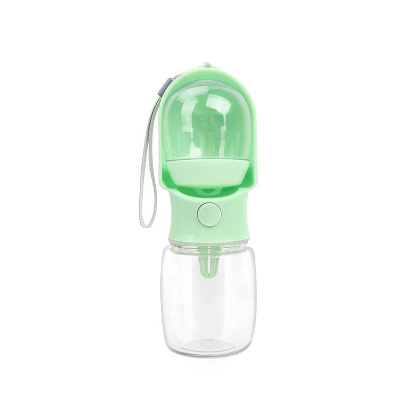 Portable Dog Water Bottle with Food Storage Container